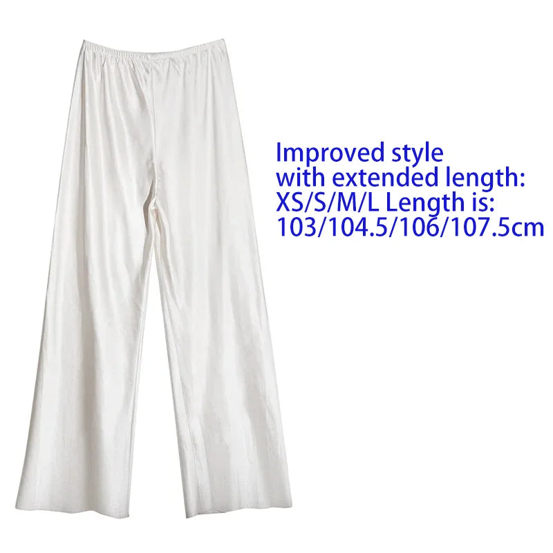 Satin Wide Leg Pants