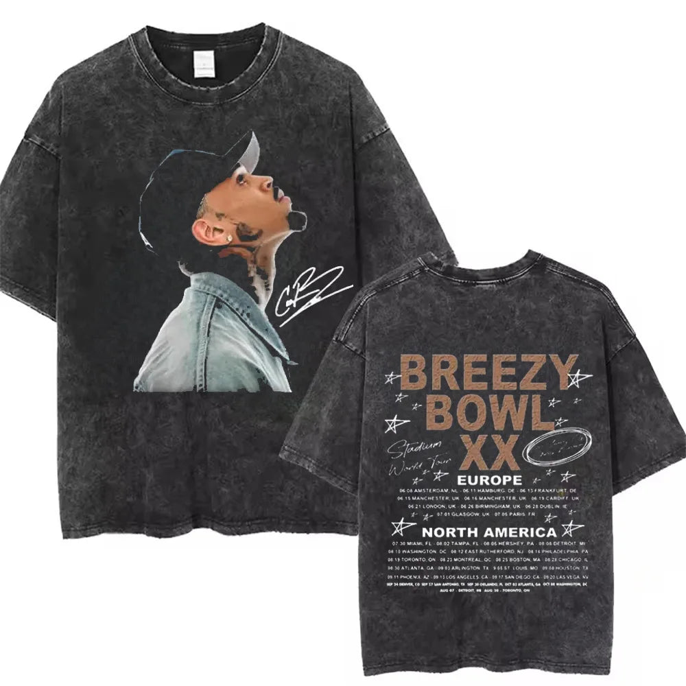 Chris Brown Breezy Bowl T Shirt